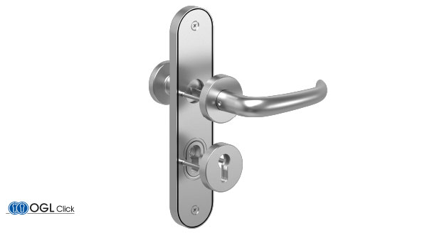 D-410 Combined security handle